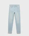 Mango Women's New Mom Comfort High-rise Jeans In Blue