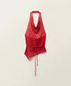 Mango Top Red In Red