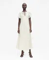 Mango Embroidered Dress With Openwork Details White In White