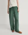 Mango Women's Overdyed Design Ramie Pants