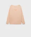 Mango Women's Oversize Knit Sweater In Light Pink