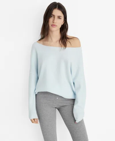 Mango Women's Oversize Knit Sweater In Pastel Green