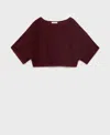 Mango Oversize Fine Knit Sweater In Brown
