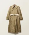 Mango Women's Oversized Wrinkled Effect Trench Coat
