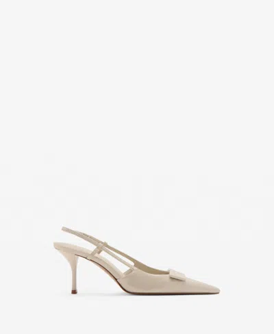Mango Women's Patent Heeled Shoes In Multi