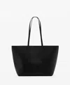Mango Women's Pebbled Effect Shopper Bag In Black