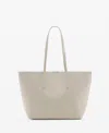 Mango Women's Pebbled Effect Shopper Bag In Ecru
