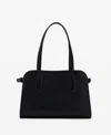 Mango Women's Pebbled Leather Effect Small Bag In Black