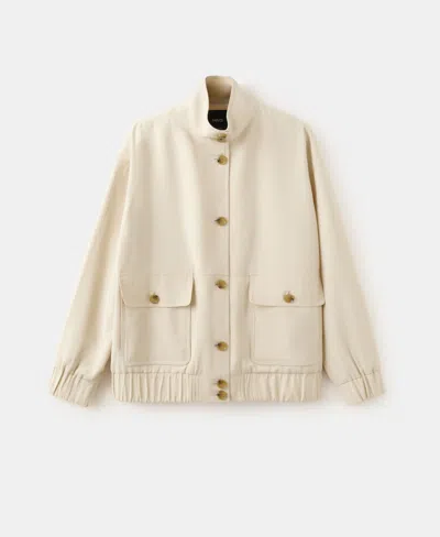 Mango Women's Pockets Oversized Jacket In Multi