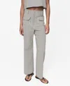 Mango Women's Pockets Striped Pants In Neutral