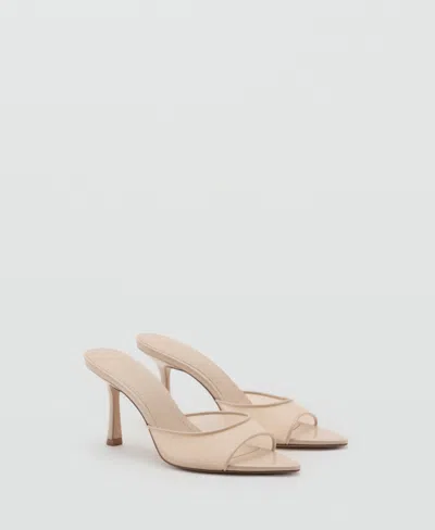 Mango Women's Pointed Heel Sandals