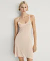 Mango Pointelle Nightgown In Neutral
