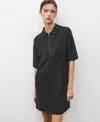 Mango Polo Dress In Black