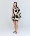 Mango Printed Asymmetrical Dress In Multi