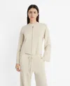 Mango Women's Rib-knit Zipper Jacket