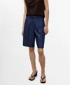 Mango Women's Rinse-wash Denim Bermuda Shorts