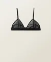 Mango Women's Seam Detail Semi-transparent Bra