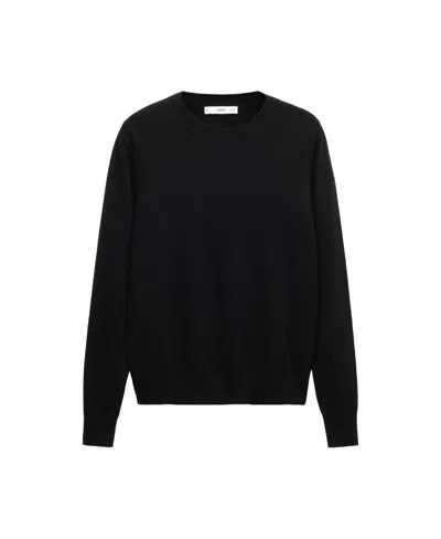 Mango Women's Selection 100% Cashmere Crewneck Sweater In Blue