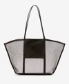 Mango Larger Shopper Bag In Brown