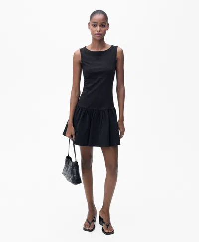 Mango Women's Short Combined Dress