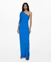 Mango Dress Blue In Blue