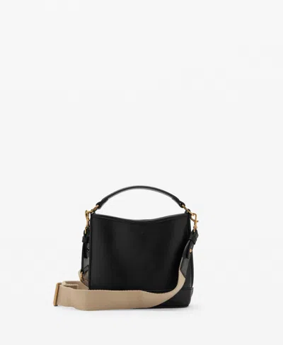 Mango Women's Small Bucket Bag In Black