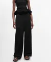 Mango Women's Straight-fit Pleated Pants In Black