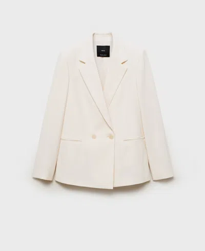 Mango Women's Straight-fit Suit Jacket