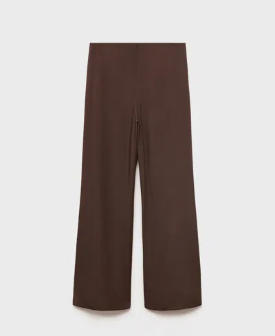 MANGO WOMEN'S STRAIGHT-FIT SUIT PANTS