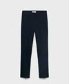 Mango Straight Leg Pants In Blue