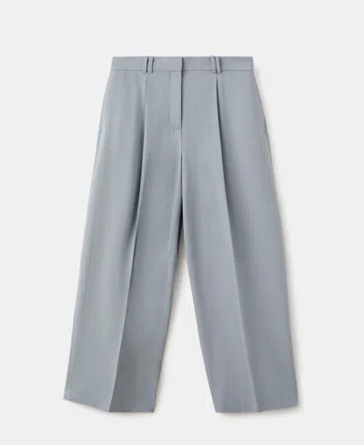 Mango Women's Straight Suit Trousers In Blue