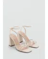 Mango Ankle Strap Sandal