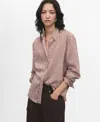 Mango Stripe Button-up Shirt In Multi