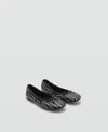 Mango Shoes Black In Black