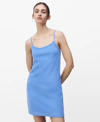 Mango Women's Terry Cotton Dress