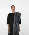 Mango Women's Three-quarter Sleeve Wool Top In Black
