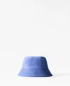 Mango Women's Towel-effect Bucket Hat In Blue