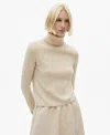 Mango Mariana Turtleneck Sweater In Ecru