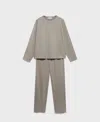 Mango Plain Cotton Pajamas In Animal Print