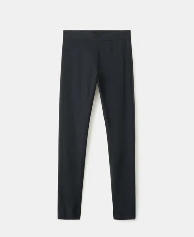 MANGO WOMEN'S UNDER-ZIP LEGGINGS