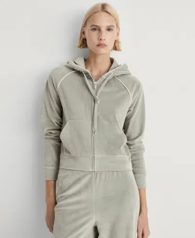 Mango Women's Velour Soft Touch Sweatshirt
