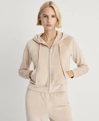 Mango Women's Velour Soft Touch Sweatshirt