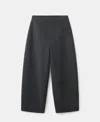 Mango Women's Wool Balloon Pants In Black