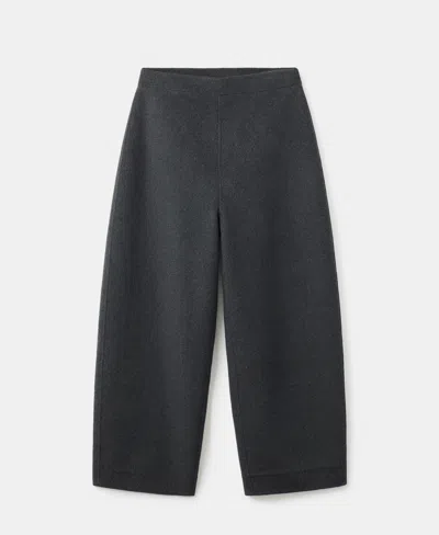 MANGO WOMEN'S WOOL BALLOON PANTS