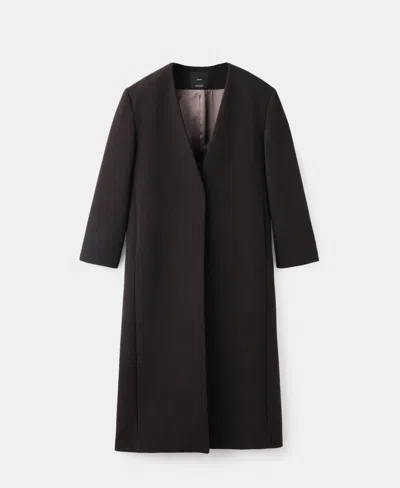 MANGO WOMEN'S WOOL OVERCOAT