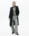 Mango Women's Wool Overcoat In Black