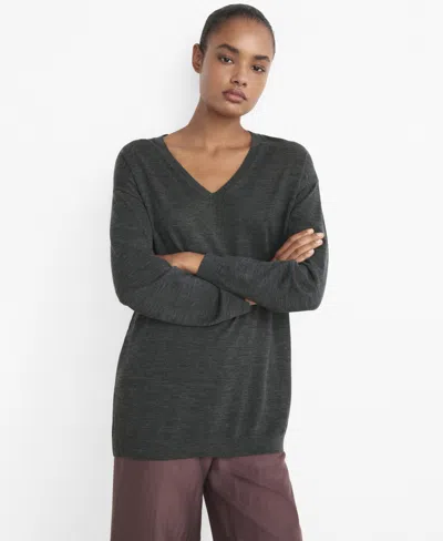 MANGO WOMEN'S WOOL PAJAMA SWEATER
