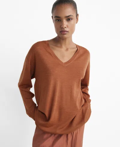MANGO WOMEN'S WOOL PAJAMA SWEATER