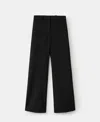 Mango Selection Pleat Front Straight Leg Pants In Black