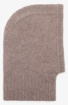 Mango Wool & Cashmere Blend Balaclava In Gray